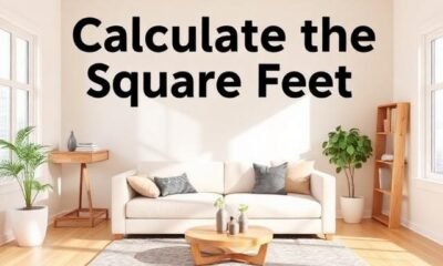 calculate the square feet