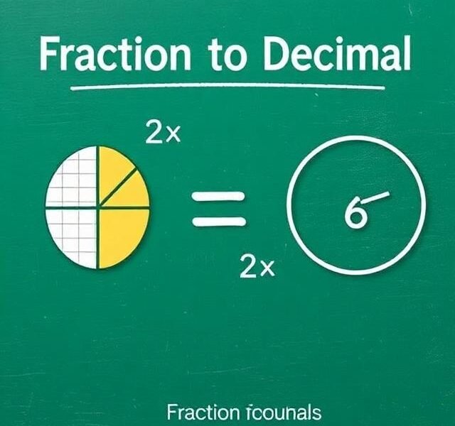 fraction to decimal