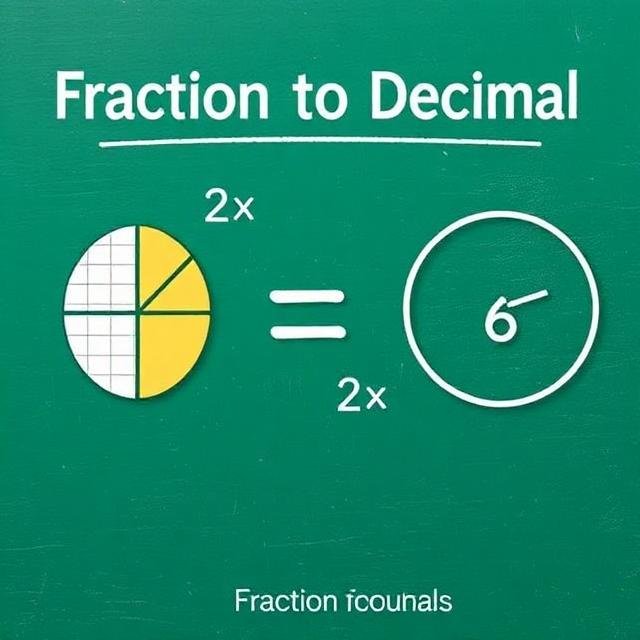 fraction to decimal
