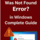 r2rtrust.dll was not found